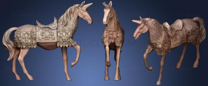 3D model Unicorn (STL)